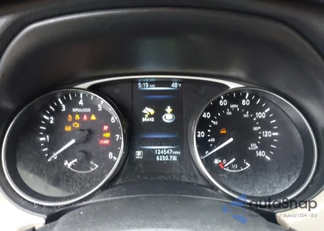 2016 Nissan Rogue Sv из США, поврежденный, VIN KNMAT2MV6GP641779